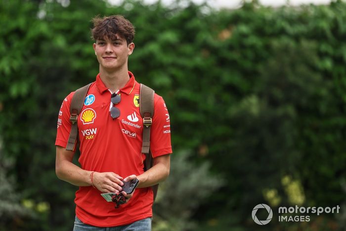 Oliver Bearman, piloto reserva de Ferrari y Haas F1 Team