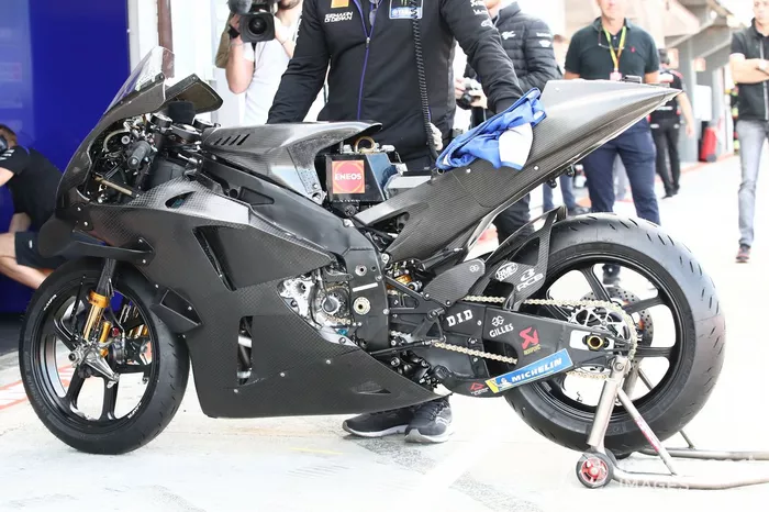 La moto de Yamaha