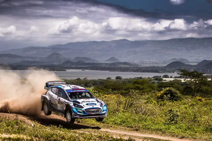 Gus Greensmith, Stuart Loudon, M-Sport Ford WRT Ford Fiesta WRC
