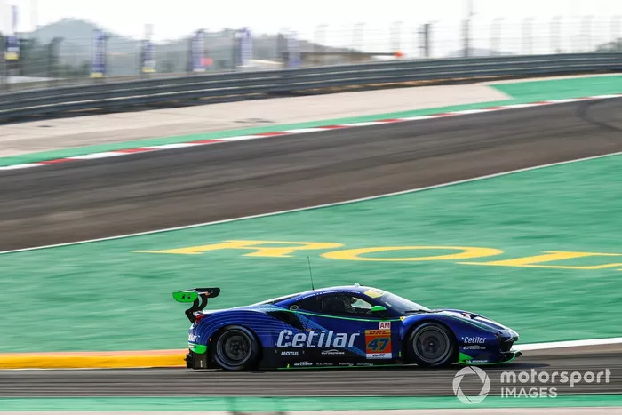 #47 Cetilar Racing Ferrari 488 GTE EVO: Roberto Lacorte, Giorgio Sernagiotto, Antonio Fuoco 