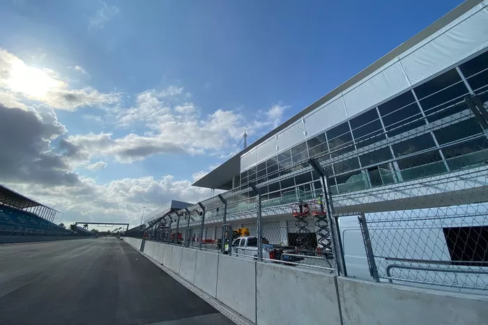 Het F1-circuit van Miami