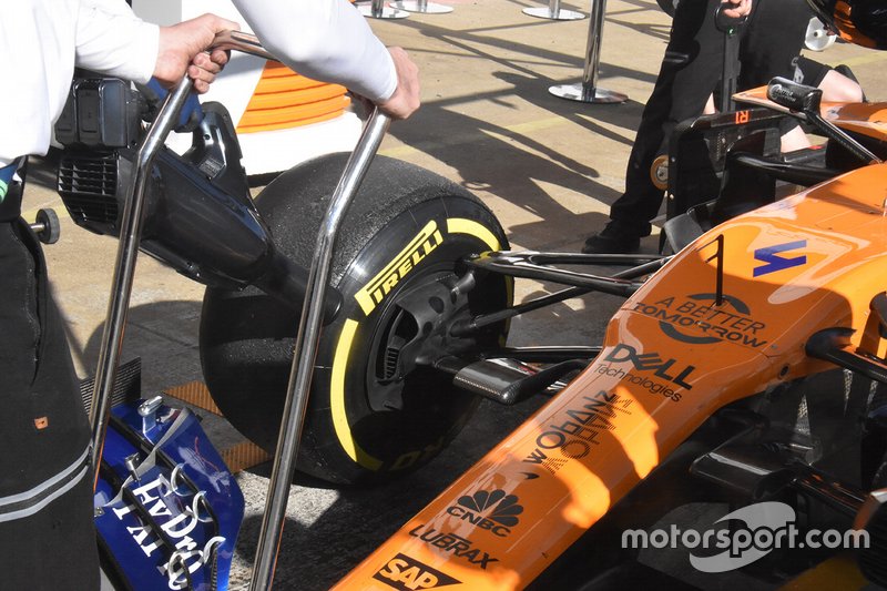 McLaren technical detail