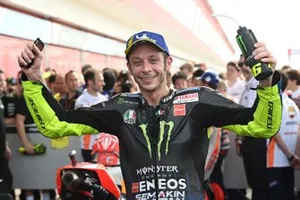 Deuxième place de Valentino Rossi, Yamaha Factory Racing