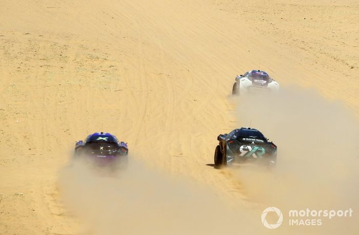 Cristina Gutierrez, Sebastien Loeb, X44 Molly Taylor, Johan Kristoffersson, Rosberg X Racing y Catie Munnings, Timmy Hansen, Andretti United Extreme E 