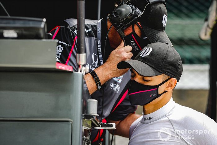 Alex Palou, Dale Coyne Racing with Team Goh Honda