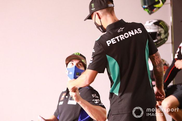 Maverick Viñales, Yamaha Factory Racing, Fabio Quartararo, Petronas Yamaha SRT