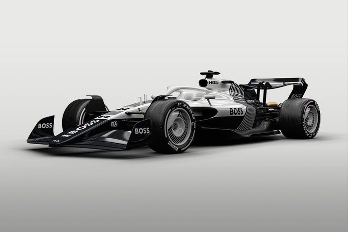 Foto's: Wordt dit de livery van het potentiële Hugo Boss F1-team?