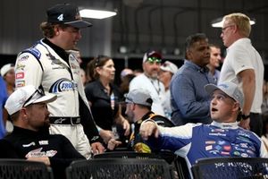 Noah Gragson, Front Row Motorsports Ford, Ryan Preece, Roush Fenway Keselowski Racing Ford