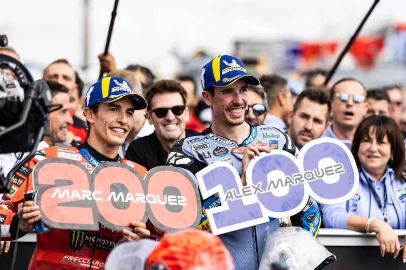 Marc Marquez, Ducati Team, Alex Marquez, Gresini Racing