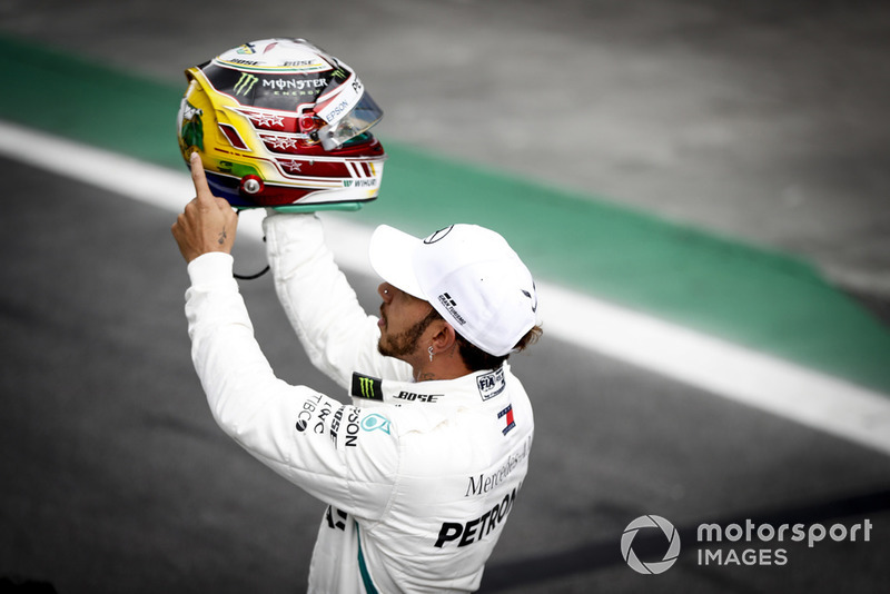 Обладатель поула Льюис Хэмилтон, Mercedes AMG F1