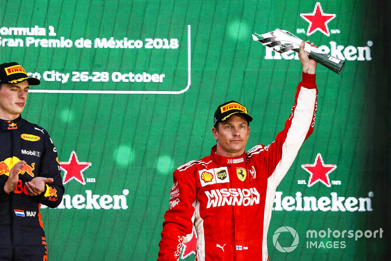 Podium ketiga, Kimi Raikkonen, Ferrari