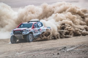 #301 Toyota Gazoo Racing Toyota Hilux: Nasser Al-Attiyah, Matthieu Baumel