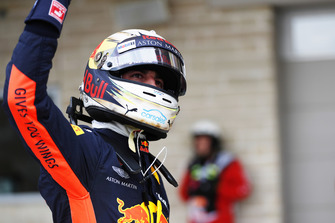 Daniel Ricciardo, Red Bull Racing, waves to the fans