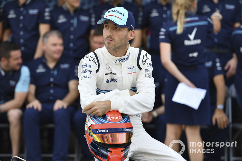 Robert Kubica, Williams at the Williams Racing Team Photo