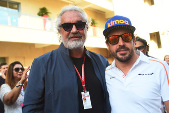 Flavio Briatore e Fernando Alonso, McLaren