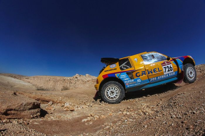 #726 Team 205 Africa Raid Peugeot: Philippe Jacquot, William Alcaraz