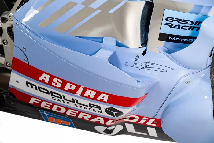 La livrée MotoGP de Gresini Racing