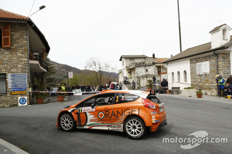 Simone Campedelli, Tania Canton, Ford Fiesta R5, Orange1 Racing