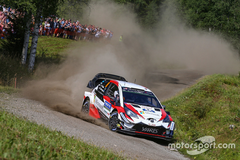 Ott Tanak, Martin Järveoja, Toyota Yaris WRC, Toyota Gazoo Racing