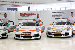 Vitor Baptista, Marcus Vario e Marcel Coletta