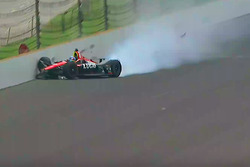 Robert Wickens, Schmidt Peterson Motorsports Honda crash