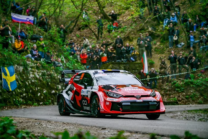 Oliver Solberg, Elliott Edmondson, Toyota Gazoo Racing WRT Toyota GR Yaris Rally1