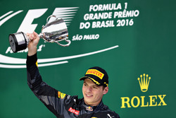 Podium: tercero, Max Verstappen, Red Bull Racing