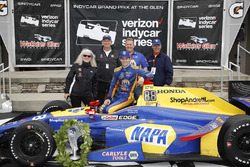 Le vainqueur Alexander Rossi, Herta - Andretti Autosport Honda