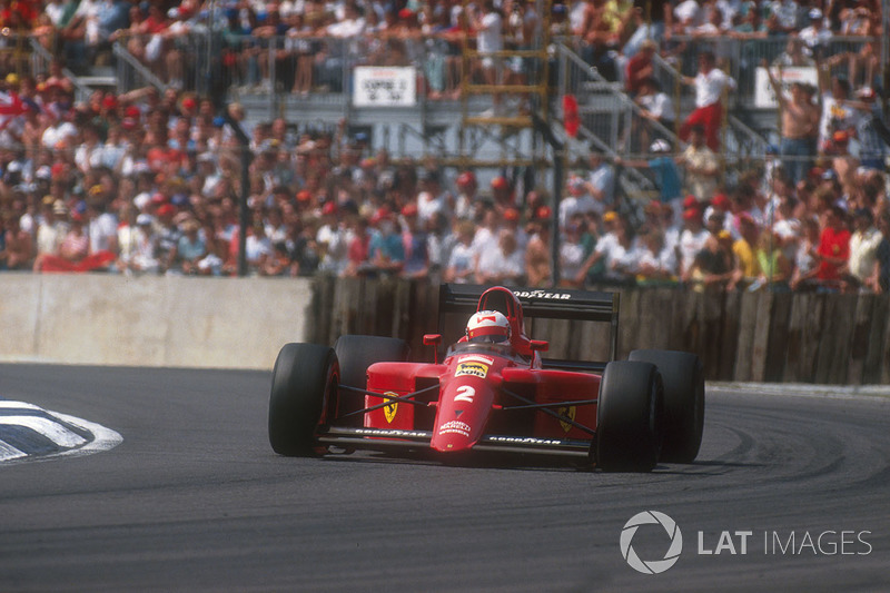 23. Найджел Мэнселл, Ferrari 641, Гран При Великобритании-1990 (Сильверстоун): 1:07,428