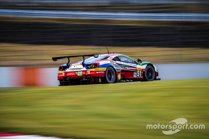 #51 AF Corse Ferrari 488 GTE: Gianmaria Bruni, James Calado