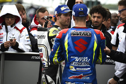 Поул-позиція Кел Кратчлоу, Team LCR Honda, третє місце Маверік Віньялес, Team Suzuki MotoGP