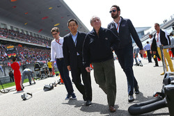 Jean Todt, FIA-Präsident, in der Startaufstellung
