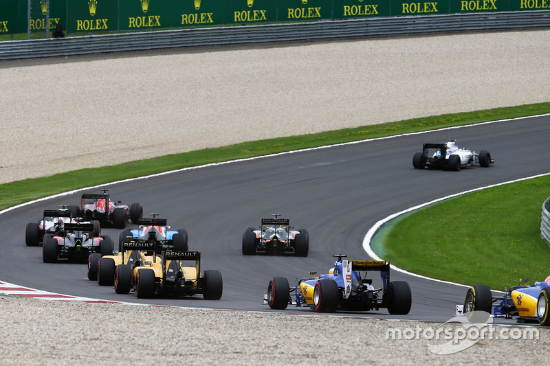 Marcus Ericsson, Sauber C35 alla partenza