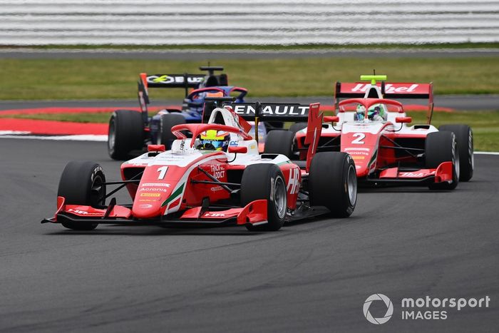 Oscar Piastri, Prema Racing, y Frederik Vesti, Prema Racing 