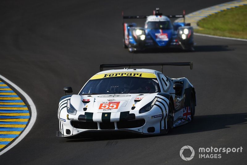 #55 Spirit Of Race Ferrari 488 GTE EVO LMGTE Am of Duncan Cameron, David Perel, Matthew Griffin