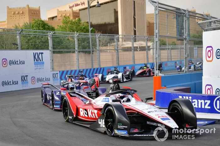 Edoardo Mortara, Venturi, EQ Silver Arrow 01 Sam Bird, Virgin Racing, Audi e-tron FE06, Jérôme d'Ambrosio, Mahindra Racing, M6Electro 