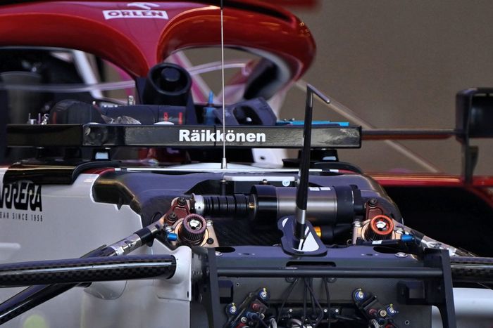 Detalle de freno del Alfa Romeo Racing C41