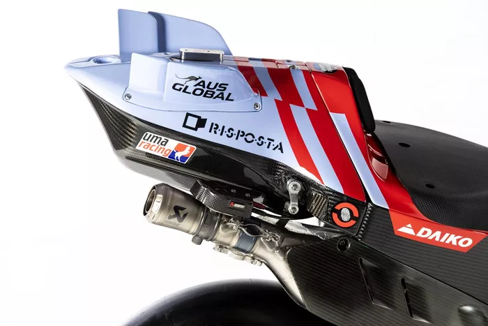 Alex Márquez, decoración de la moto Gresini Racing