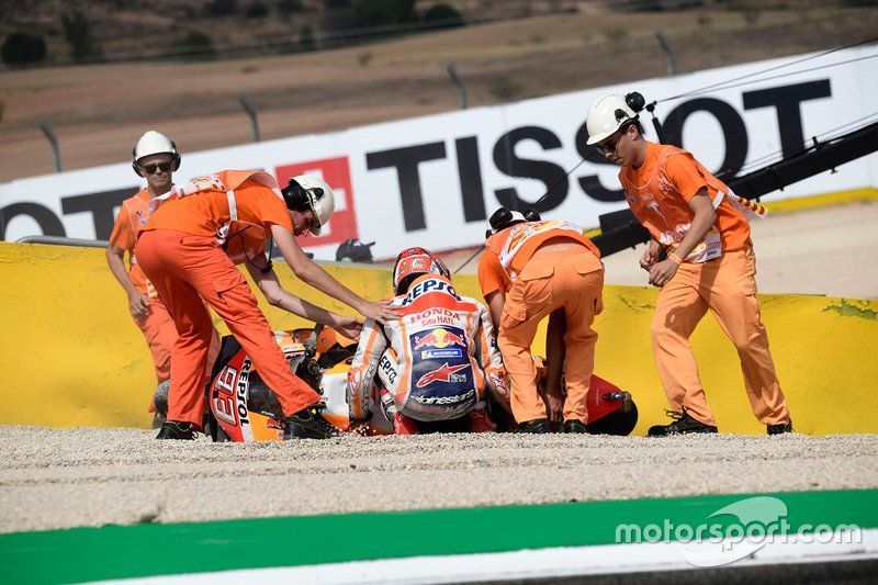Accidente de Marc Márquez, Repsol Honda Team