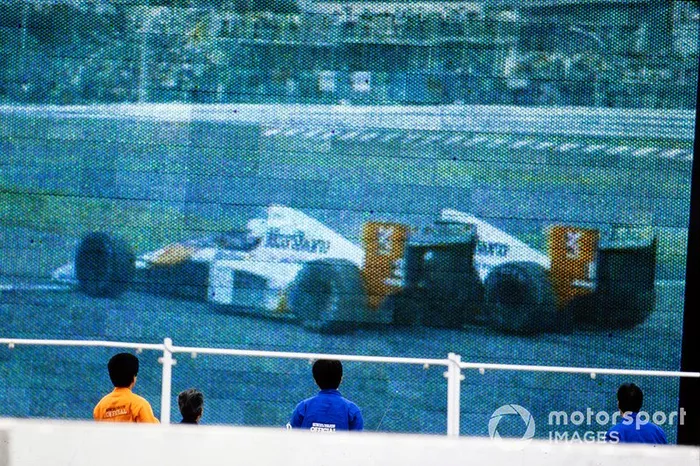 Alain Prost, McLaren, Ayrton Senna, McLaren, al GP del Giappone del 1989
