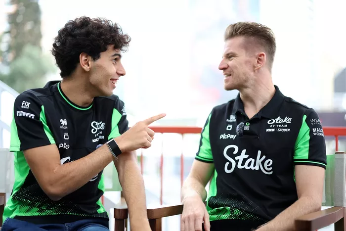 Nico Hulkenberg, Sauber, Gabriel Bortoleto, Sauber