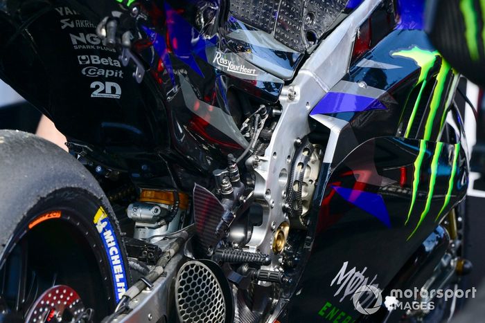 Yamaha Factory Racing bike detail