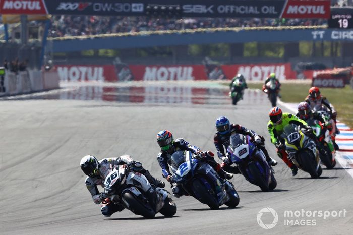 Leandro Mercado, MIE Racing Honda Team, Roberto Tamburini, Yamaha Motoxracing WorldSBK Teamxx, Christophe Ponsson, Gil Motorsport Yamaha