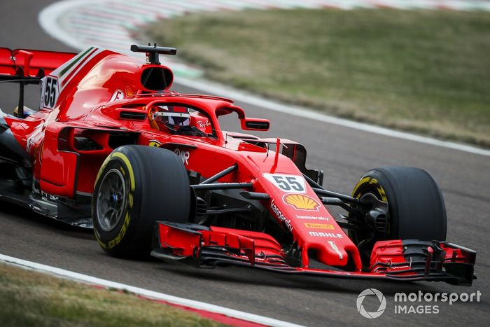 Carlos Sainz Jr., Ferrari SF71H  