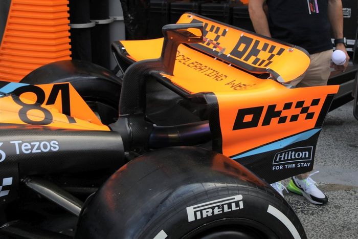 McLaren MCL60 detalles técnicos