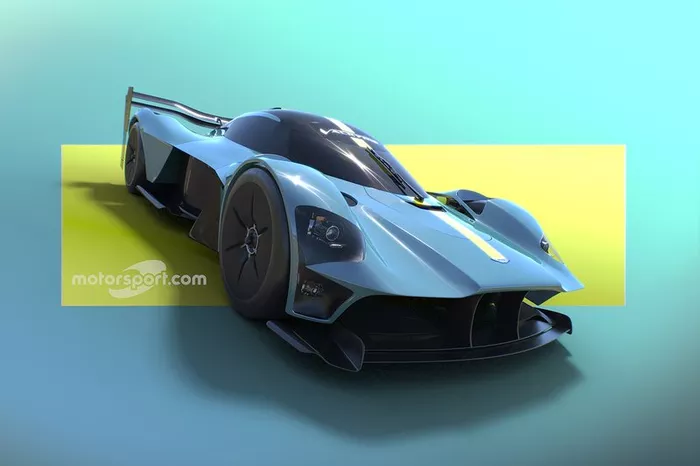 Rendu de l'Aston Martin Valkyrie par Motorsport Network 