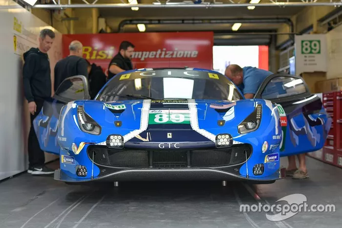 #89 Risi Competizione Ferrari 488 GTE EVO: Pipo Derani, Olivier Jarvis, Jules Gounon