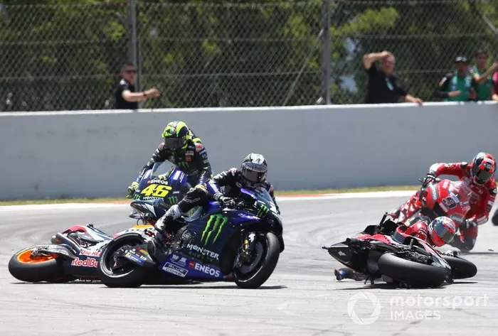 Jorge Lorenzo, Repsol Honda Team crash