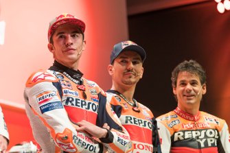 Alex Criville, Marc Márquez et Jorge Lorenzo, Repsol Honda Team