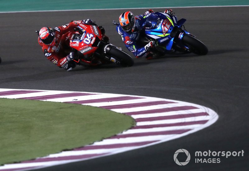 Андреа Довіціозо, Ducati Team, Алекс Рінс, Team Suzuki MotoGP